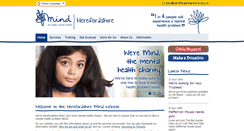 Desktop Screenshot of herefordshire-mind.org.uk